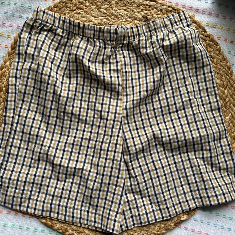 New Orleans saints black and gold plaid